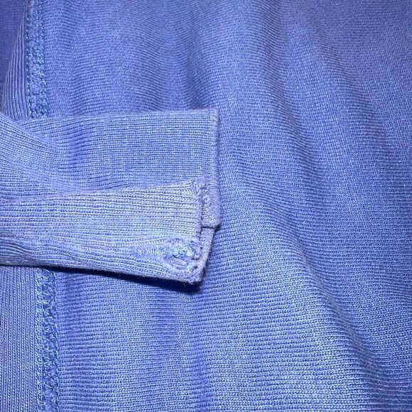 Vintage Champion Reverse Weave Warmup Sweatshirt Size Small Blue Pullover - Picture 7 of 10